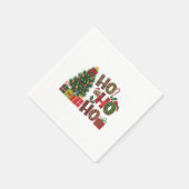 Xmas Geschenk Ho Ho Ho Serviette (Ecke)