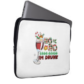 Xmas Geschenk Ho Ho Holy Sheet Laptopschutzhülle (Vorne Rechts)