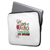 Xmas Geschenk Ho Ho Holy Sheet Laptopschutzhülle (Vorderseite Links)