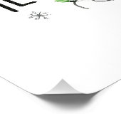 Xmas Geschenk Hoffnung Weihnachten Poster (Ecke)