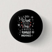 Xmas Geschenk ich gerade Gewollt, um Weihnachten F Button (Vorderseite)