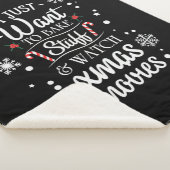 Xmas Geschenk ich gerade Gewollt, um Weihnachten F Sherpadecke (3/4)
