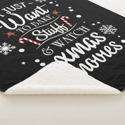 Xmas Geschenk ich gerade Gewollt, um Weihnachten F Sherpadecke (3/4)