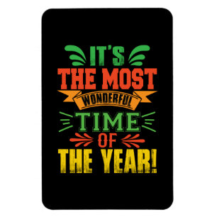 Xmas Geschenk ist es die schönste Zeit Magnet