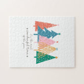 Xmas Geschenk ist es die schönste Zeit Puzzle (Horizontal)