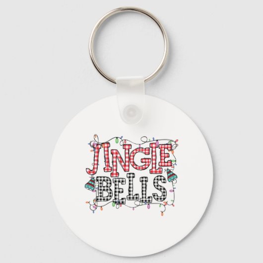 Xmas Geschenk Jingle Bells Schlüsselanhänger (Vorderseite)