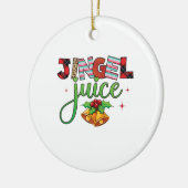 Xmas Geschenk Jingle Juice Keramik Ornament (Links)
