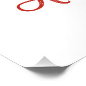 Xmas Geschenk Jingle Poster (Ecke)