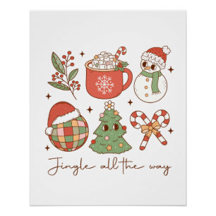 Xmas Geschenk Jingle Poster
