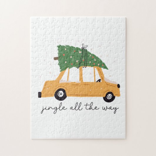 Xmas Geschenk Jingle Puzzle (Vertikal)