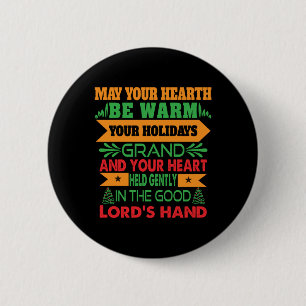Xmas Geschenk kann Ihr Herz wärmer werden Button
