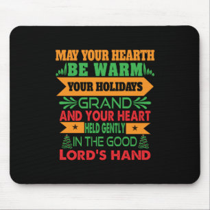 Xmas Geschenk kann Ihr Herz wärmer werden Mousepad