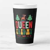 Xmas Geschenk Königin Freitag Milchtasse (Vorderseite)