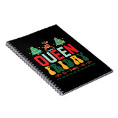 Xmas Geschenk Königin Freitag Notizblock (Rechte Seite)