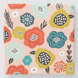 Xmas Geschenk kreative dekorative Blumen Steinuntersetzer