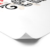 Xmas Geschenk lassen Sie es irgendwo anders schnei Poster (Ecke)