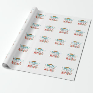 Xmas Geschenk Liebe Santa I Bedret Nichts Geschenkpapier