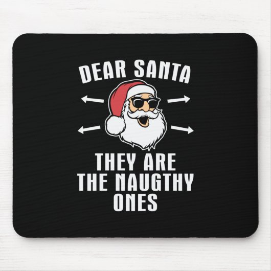 Xmas Geschenk Liebe Weihnachten Sie sind eins Mousepad (Vorne)