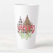 Xmas Geschenk Merry Bright Milchtasse (Vorderseite)