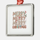 Xmas Geschenk Merry Frohe Weihnachten Ornament Aus Metall (Links)