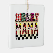 Xmas Geschenk Merry Mama Keramikornament (Rechts)