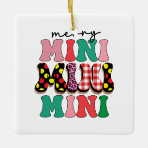 Xmas Geschenk Merry Mimi Keramikornament