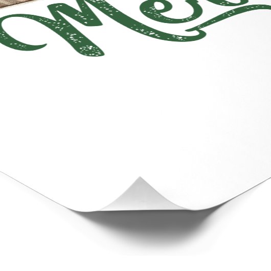 Xmas Geschenk Merry Trashmas Poster (Ecke)