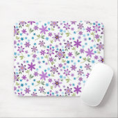 Xmas Geschenk Niedliche Blumenditsy Mousepad (Mit Mouse)