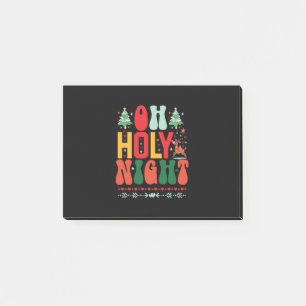 Xmas Geschenk Oh heilige Nacht Post-it Klebezettel