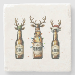 Xmas Geschenk Reinbeer Reinbeer Reinbeer Steinuntersetzer