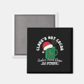 Xmas Geschenk Santa Secret Rezept Magnet (Vorderseite/Rückseite)