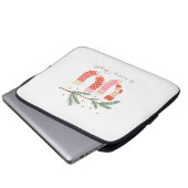 Xmas Geschenk sein fröhlich und hell Laptopschutzhülle (Vorne Knopf)