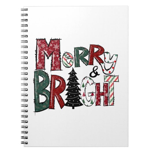 Xmas Geschenk Spaß und Rechte Notizblock (Vorderseite)