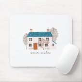 Xmas Geschenk Warme Wünsche Mousepad (Mit Mouse)