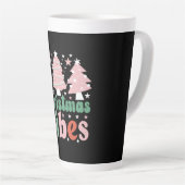 Xmas Geschenk Weihnachts-Vibes Milchtasse (Rechte Ecke)