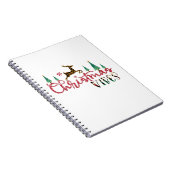 Xmas Geschenk Weihnachts-Vibes Notizblock (Rechte Seite)