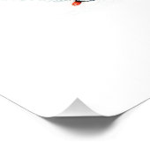 Xmas Geschenk Winter Vibes Poster (Ecke)