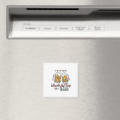 Xmas Geschenk wunderbare Zeit für ein Bier Magnet (In Situ (Geschirrspüler))