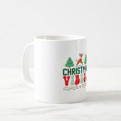 Xmas Geschenk Xmas Vibes Kaffeetasse (Vorderseite Links)
