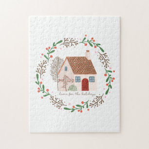 Xmas Geschenk Zuhause für den Urlaub Puzzle