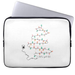 Xmas Geschenke Lass Lit Laptopschutzhülle