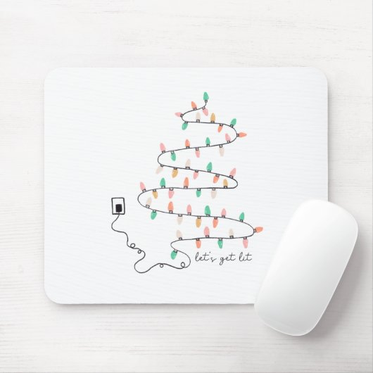 Xmas Geschenke Lass Lit Mousepad (Mit Mouse)