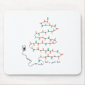 Xmas Geschenke Lass Lit Mousepad (Vorne)