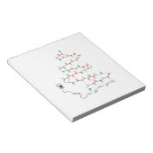 Xmas Geschenke Lass Lit Notizblock (angewinkelt)