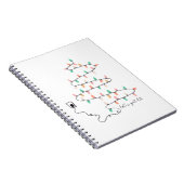 Xmas Geschenke Lass Lit Notizblock (Rechte Seite)