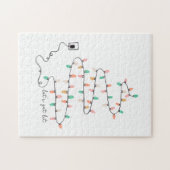 Xmas Geschenke Lass Lit Puzzle (Horizontal)