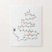 Xmas Geschenke Lass Lit Puzzle (Vertikal)