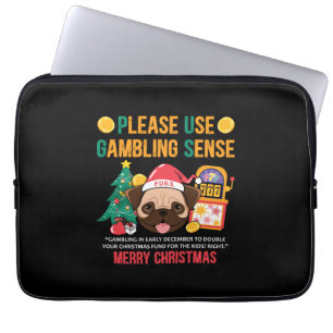 Xmas Geschenke MÖPSEN Der Kaninchenberater Laptopschutzhülle