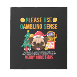 Xmas Geschenke MÖPSEN Der Kaninchenberater Notizblock
