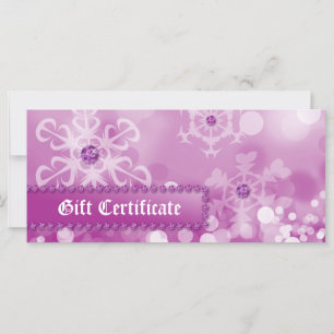 Xmas Geschenkgutscheine Wellness-Center Rosa Schne